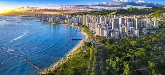 Hawaii vacation view